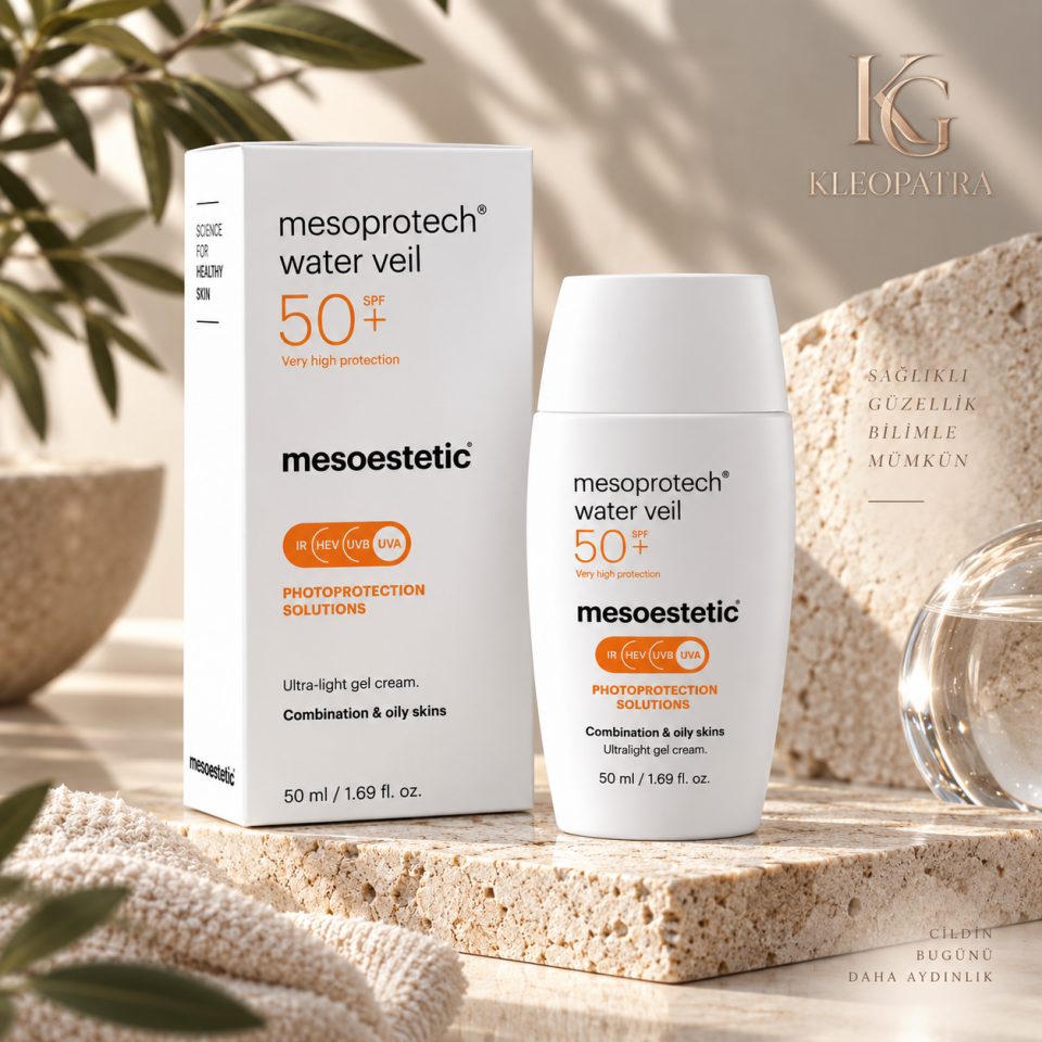 Mesoestetic Mesoprotech Water Veil Light Sunscreen 50 SPF Güneş Koruyucu 50 ml