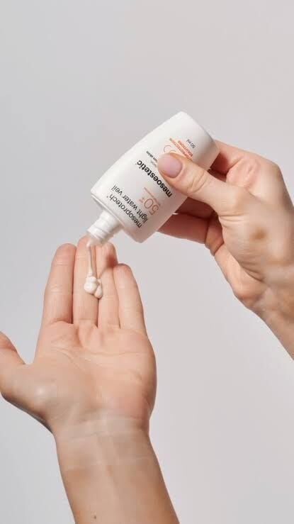 Mesoestetic Mesoprotech Water Veil Light Sunscreen 50 SPF Güneş Koruyucu 50 ml