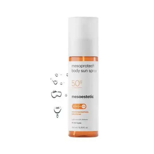 Mesoestetic Mesoprotech Body Sun Sprey Vücut Güneş Koruyucu 50 Spf 200 ml