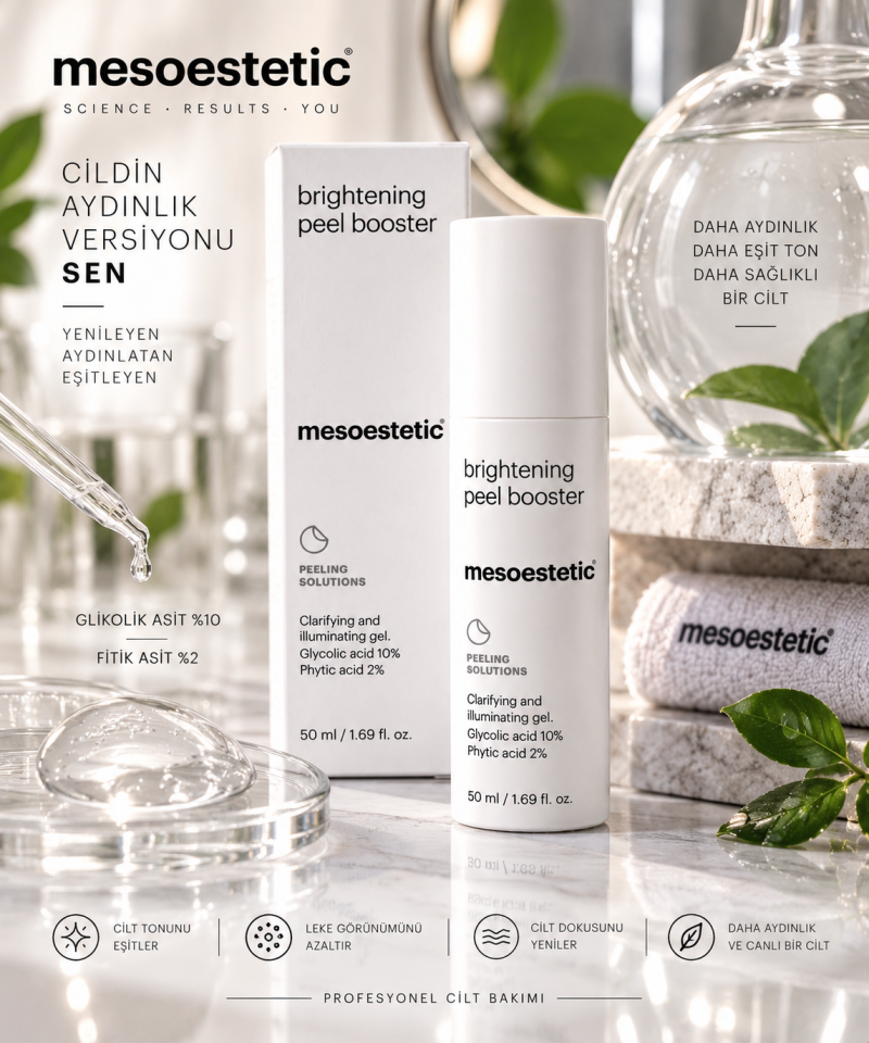 Mesoestetic Brightening Peel Booster Jel Peeling Aydınlatıcı 50ml