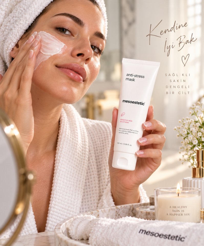 Mesoestetic Anti-Stress Mask Yatıştırıcı Hassas Yüz Maskesi 100 ml