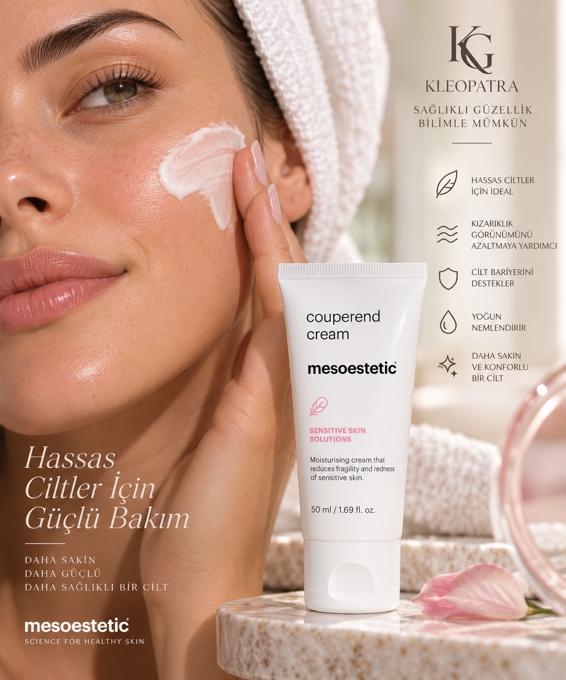 Mesoestetic Couperend Cream 50 ml - Kılcal Damar Kremi
