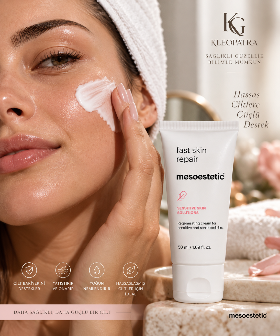 Mesoestetic Fast Skin Repair Cream 50 ml | Bariyer Onarıcı