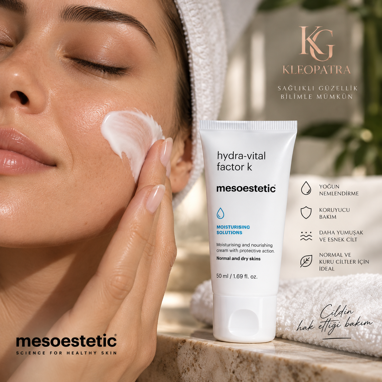 Mesoestetic Hydra Vital Factor K Nemlendirici 50 ml