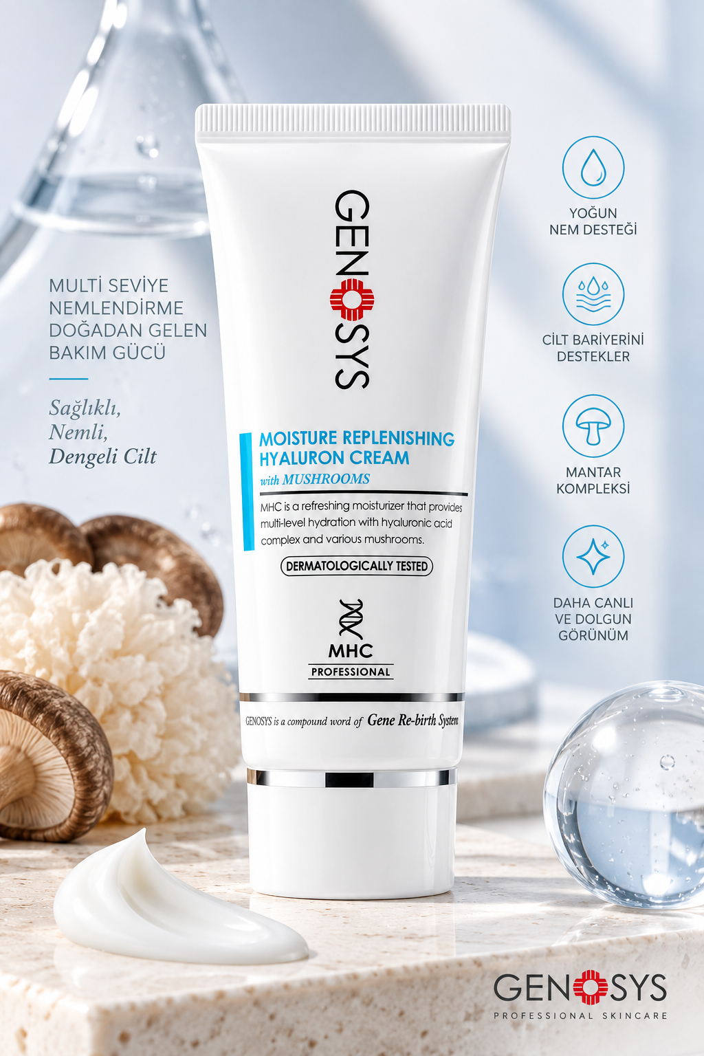 Genosys Moisture Replenishing Hyaluron Cream MHC 50 ml