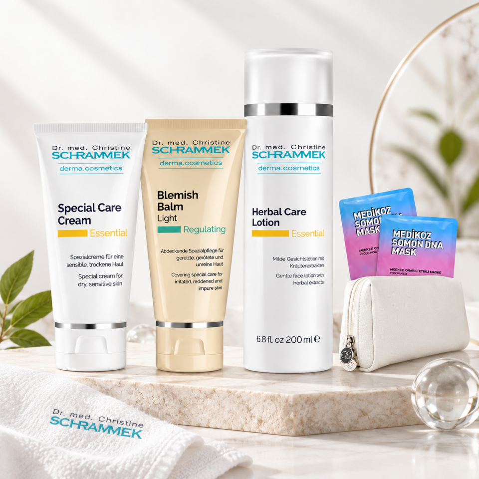 Herbal Care Lotion 200 ML + Special Care Cream 50 ML + Blemish Balm Honey 40 ML