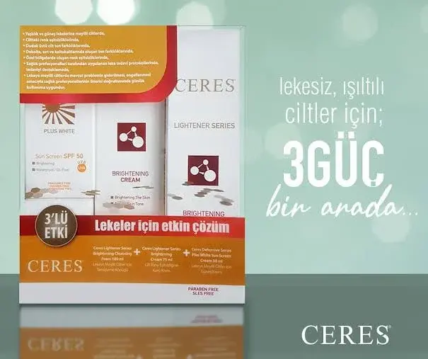 Ceres Lightener Series 3’lü Set