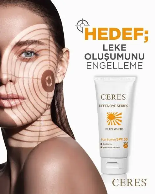 Ceres Plus White Sun Screen SPF 50 50ml