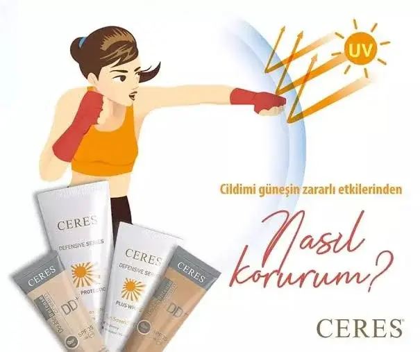 Ceres Plus White Sun Screen SPF 50 50ml