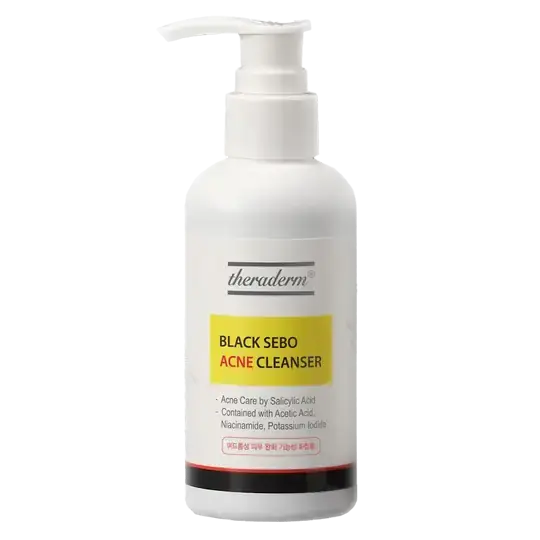 Theraderm Black Sebo Acne Cleanser 140 ml