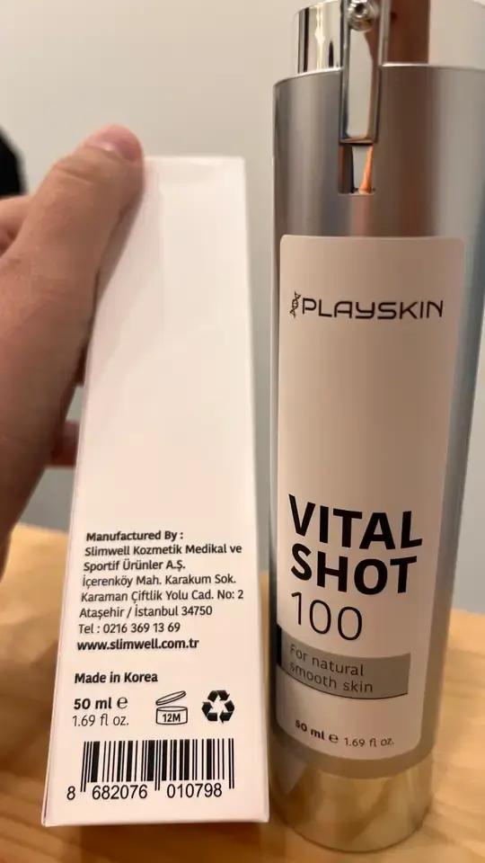 Playskin Vital Shot 100 Spikül Krem 50 ml