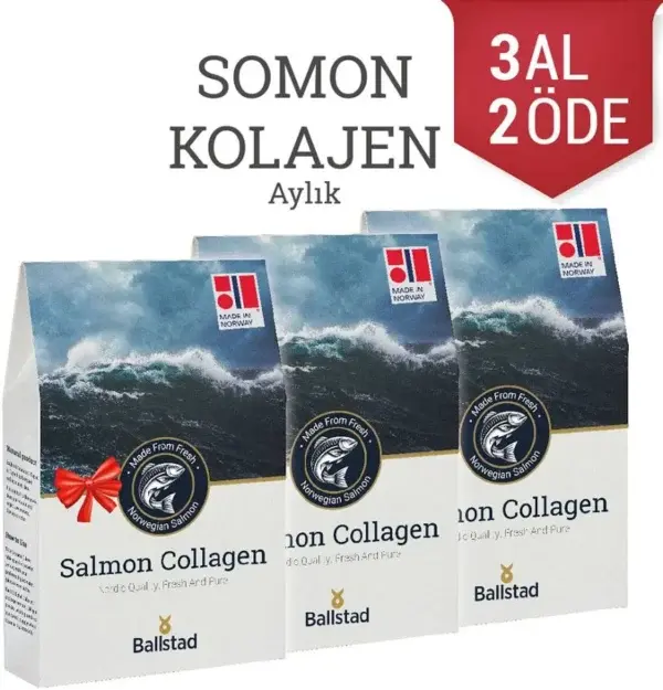 Ballstad Somon Kolajen 3’lü Set