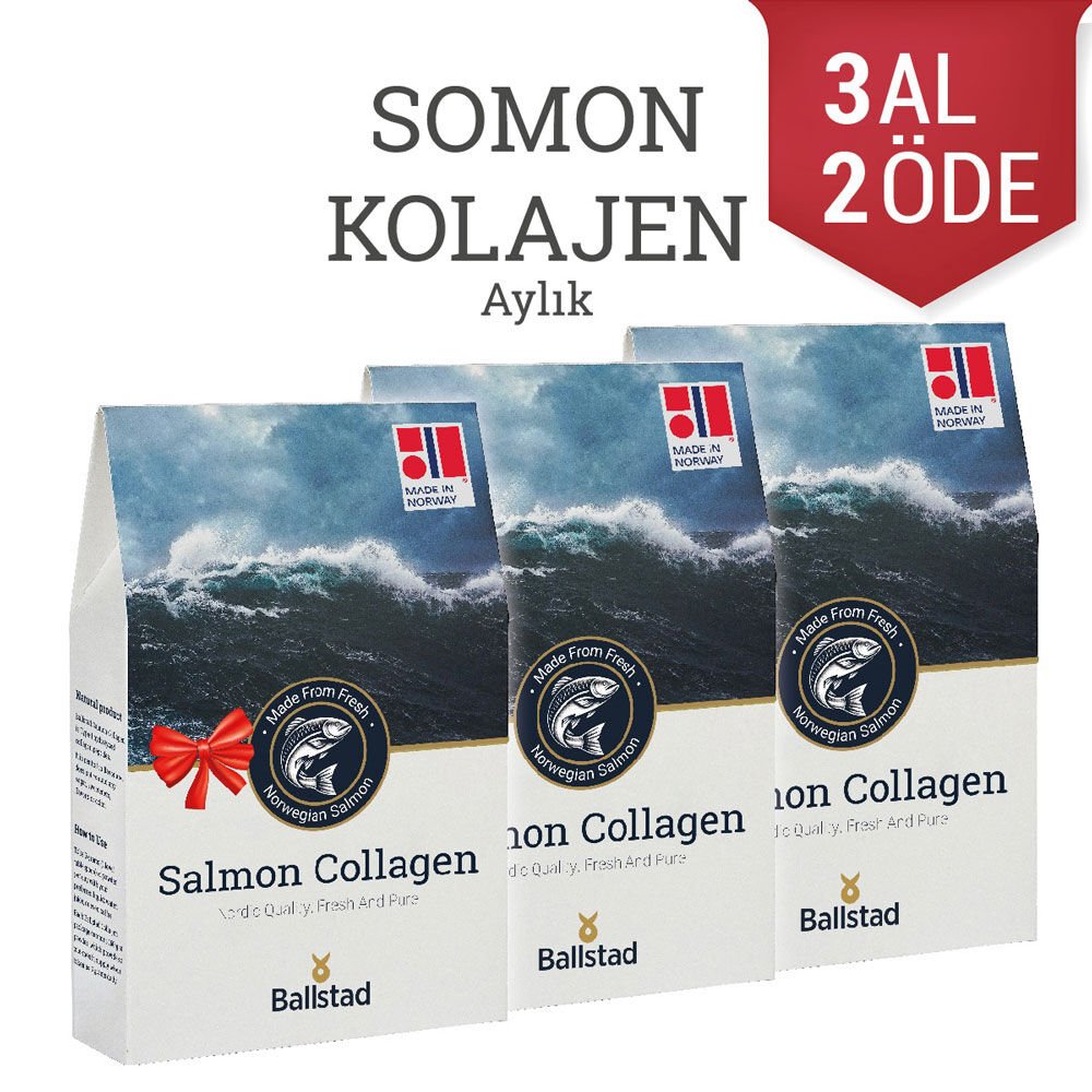 Ballstad Somon Kolajen 3’lü Set