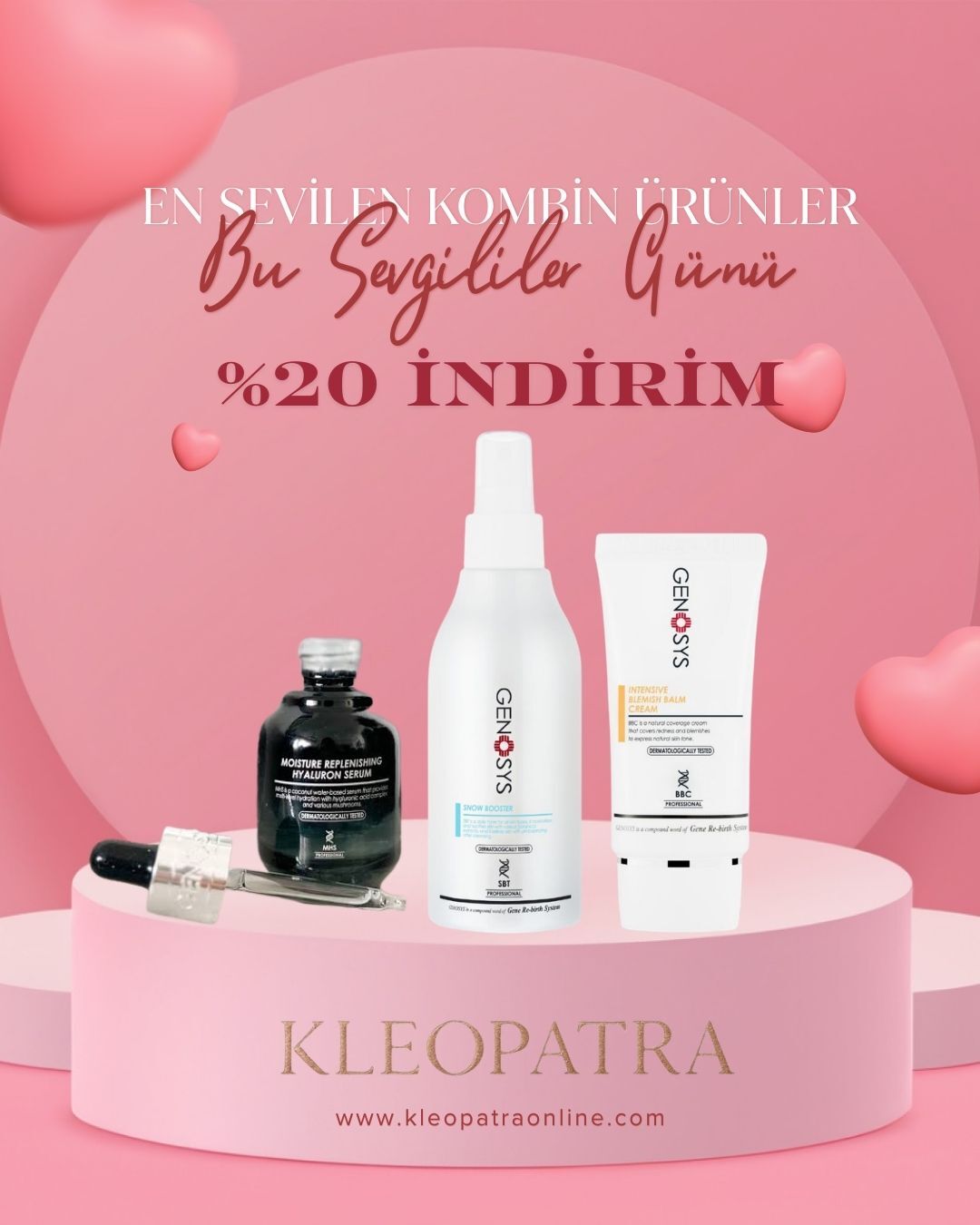 GENOSYS 3’LÜ SET KAMPANYASI %20 İNDİRİM