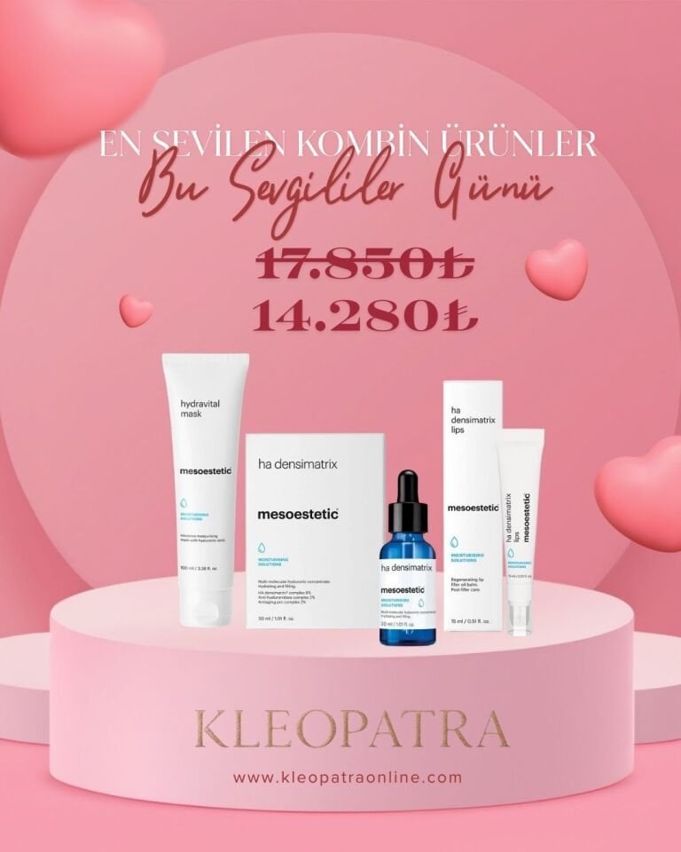 MESOESTETIC 3’LÜ NEM VE DOLGUNLUK SETİ %20 İNDİRİM