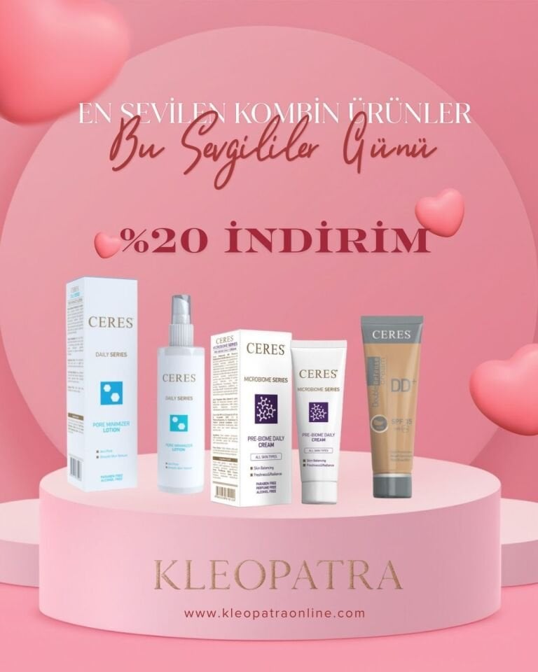 CERES 3’LÜ CİLT DENGELEME VE GÖZENEK SETİ %20 İNDİRİM