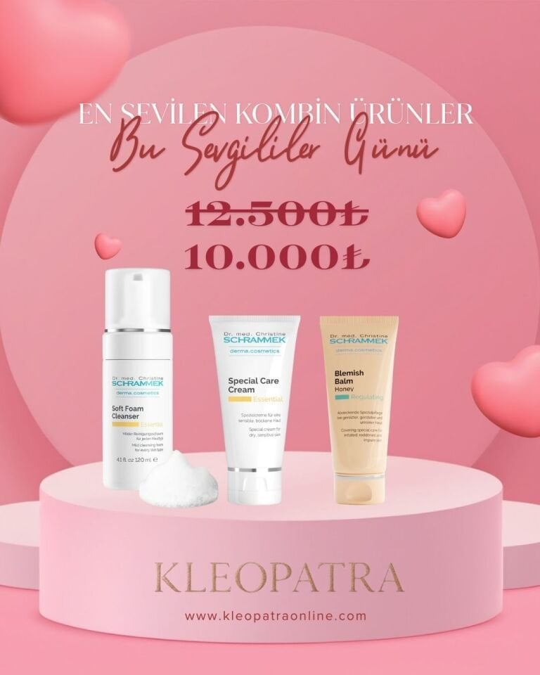 SCHRAMMEK 3’LÜ CİLT DENGELEME VE TON EŞİTLEME SETİ %20 İNDİRİM