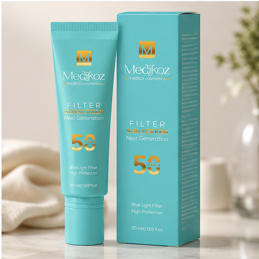Medikoz Sunscreen Filter SPF 50+Güneş Kremi